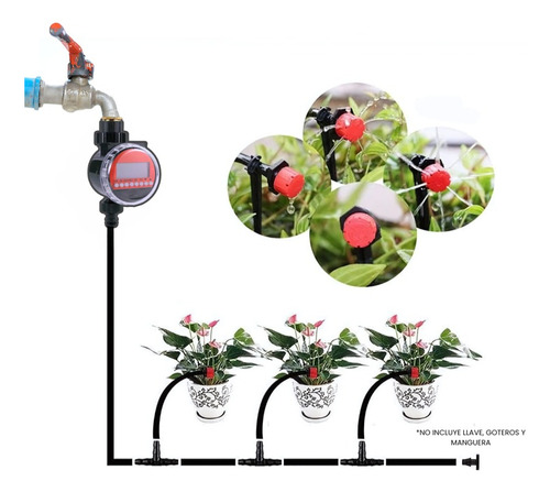 Programador Automático De Riego Con Sensor De Lluvia