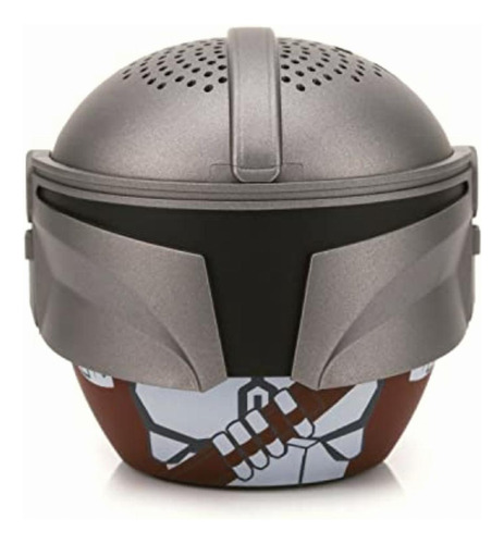 Bitty Boomers Star Wars: Cromado Mandalorian Mini Altavoz