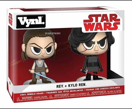 Funko Pop Rey Y Kylo Ren Star Wars Nuevo