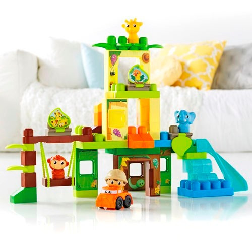 Fisher Price Mega Bloks Aventura En El Safari Juguetes Niños