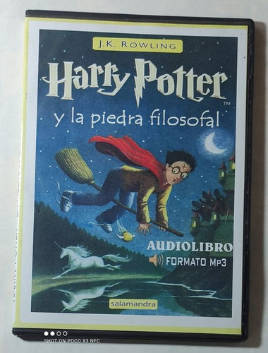 Harry Potter Y La Piedra Filosofal - Cd ..