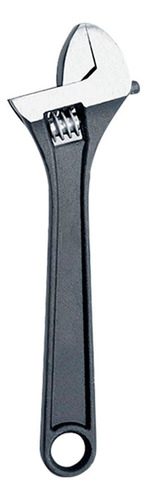 Llave Francesa Ajustable 10 Pulgadas 35mm Barovo Taller Color Negro