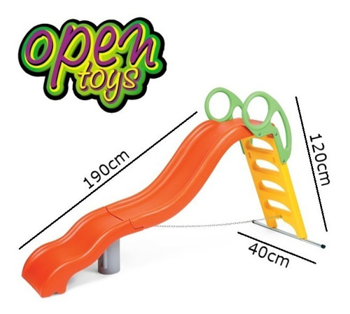 Tobogan 5 Nivel 4 Esc Agua Vegui +regalo / Open-toys 34 Ea