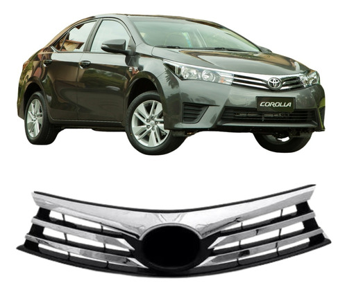 Grade Parachoque Radiador Toyota Corolla 2015 2016 2017