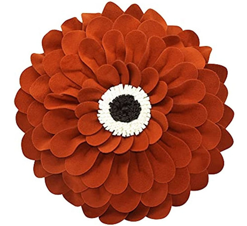 Cojines Decorativos De Flores - Cojín 3d Happy Daisy Flower 