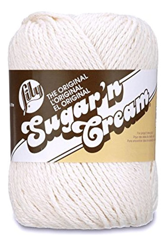 Lily Sugar 'n Cream The Original Solid Yarn, 2.5 Oz, Calibre