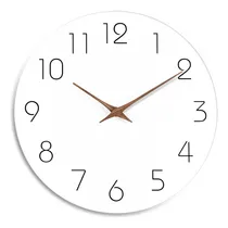 Comprar Reloj De Pared Mosewa 10 Silencioso De Madera Moderno