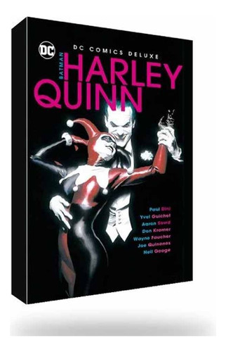 Dc Comics Delux Batman Harley Quinn Pasta Dura Joker Guason 