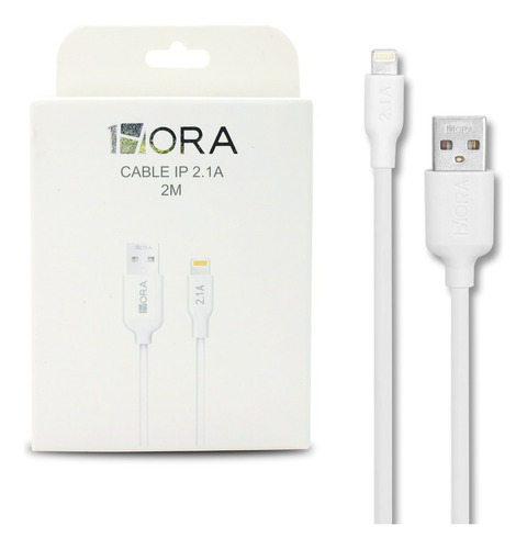 Cable Para iPhone 2mtros Carga Y Transferencia De Datos 2.1a
