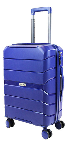 Maleta Jony Z-01 20  De Plástico Pp Color Azul