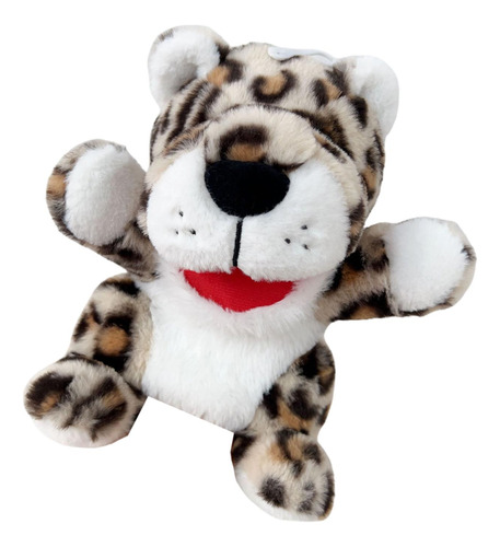 Marioneta De Mano De Animales De Peluche, Juguete Leopardo