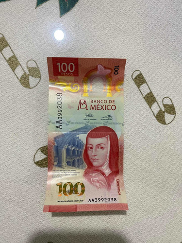 Billete De 100 Pesos, Serie Aa