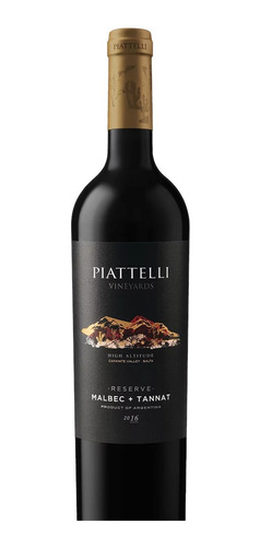 Vino Piattelli Salta Reserva Malbec - Tannat 750ml. Local