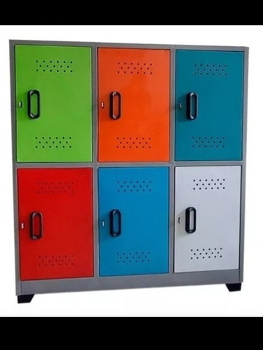 Locker Metálico 6 Puestos Pequeño / Infantil