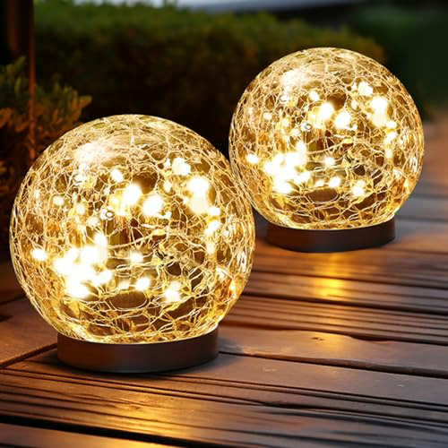 Luces Solares Decorativas Para Exterior, Compatible Con Jard