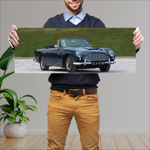 Cuadro 30x80cm Auto 1963 Aston Martin Db5 Conver 85