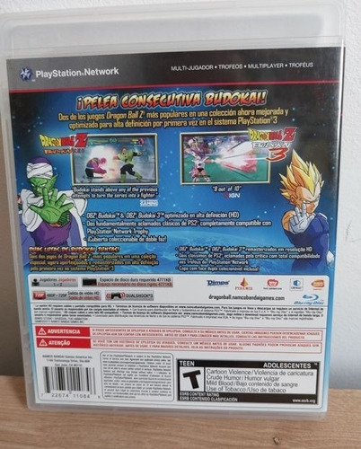 Dragon Ball Z Budokai: Hd Collection Ps3