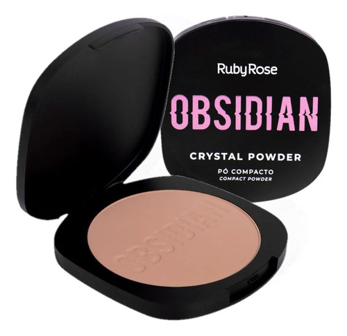 5 Pó Crystal Powder Obsidian Hb1800 G1 Ruby Rose Atacado Sj