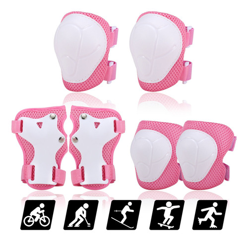 Kit De Protección For Codos De Ciclismo, Almohadillas De Se