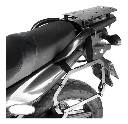 Imagem 4 de 6 de Suporte Bau Bagageiro Suzuki Vstrom 650 2014 A 2018 Scam
