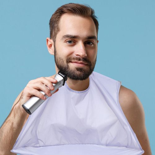 Babero Para Afeitarse La Barba, 1 Unidad, Uso En El Salón De