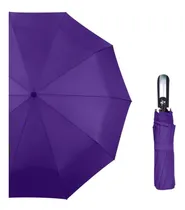 Comprar Paraguas Automático Abre Cierra Corto Reforzado 10 Gajos Hq Color Violeta