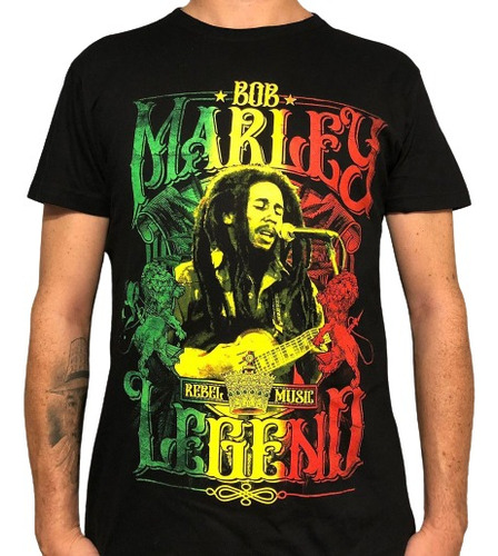Polera Bob Marley Legend