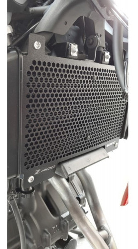 Imagen 2 de 4 de Cubre Radiador Protector Kawasaki Z 400 Kraftec Riderpro ®