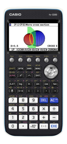 Calculadora Gráfica A Color Casio, Blanco Y Negro, 7.21  Anx