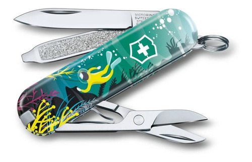 Imagen 2 de 4 de Navaja Clas Edición Especial Deep Dive 58mm Buco Victorinox