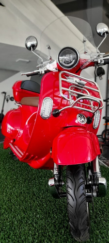 Imagen 9 de 17 de Moto Eléctrica Vespa Vintage Sunra Bateria Litio