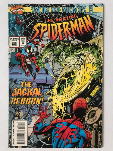 Amazing Spiderman #399 Marvel Comics 1995 Clone Saga Jackal 