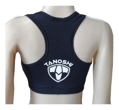 Imagem 4 de 7 de Protetor Seios Tanoshi Preto - Luta Muaythai Sanda Karate
