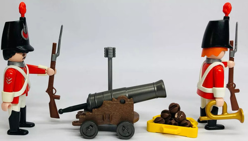 Playmobil 3058 Artillería Real 1995 Piratas Vintage Retromx (Usado)