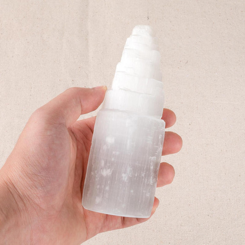 2 Forma Irregular Cuarzo Cristalino Yeso Natural Reiki