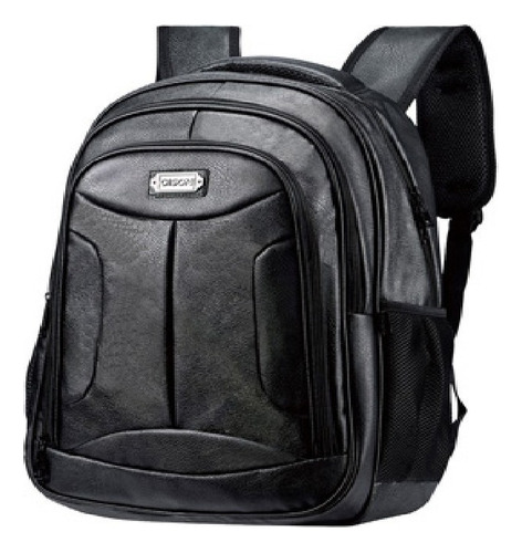 Mochila Para Notebook P.u. Fuseco Cor Preto