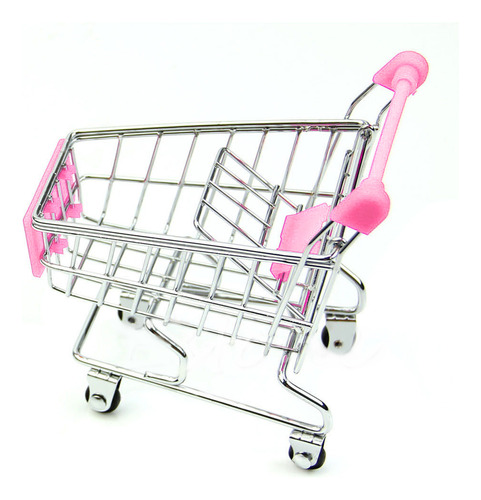V Mini Supermarket Handcart Shopping Utility Cart Mode Stop
