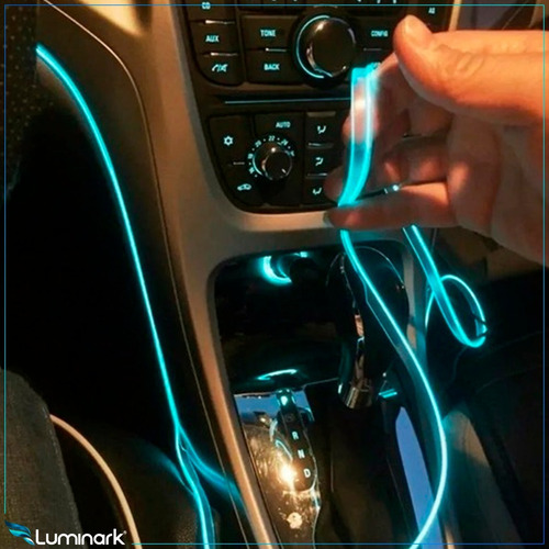 Imagem 3 de 4 de Fita Led Neon Painel Automotiva 5 Metros Facil Instalação