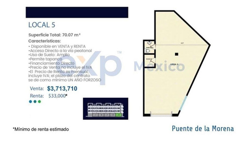 Imagen 2 de 4 de Estupendo Local Comercial En Renta Sobre Puente De La Morena, Escandó