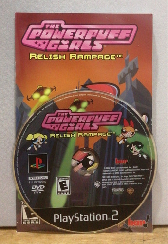 The Powerpuff Girls Relic Rampage | Bam! | Ps2 | Gamerooms (Usado)