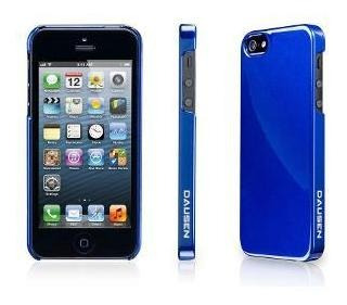 Funda Dausen Para iPhone 4/4s Azul Metálico