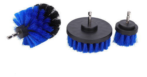 Kit De Cepillos Perforadores, 3 Piezas, Blue Power Cleaning