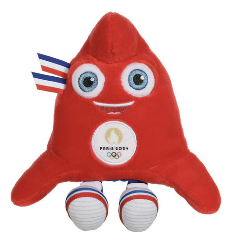 S Mascot De 2024 Olympic Peluche De The Phryges 2pcs/ 24cm