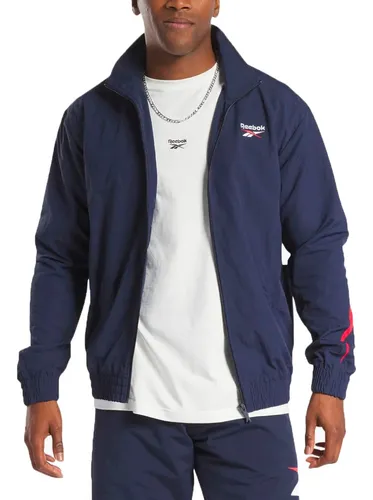 Campera Reebok Lifestyle Hombre Vector Marino Ras