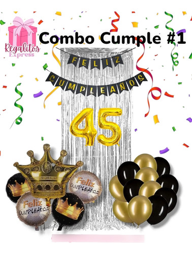 Combo De Cumpleaños Para Adulto