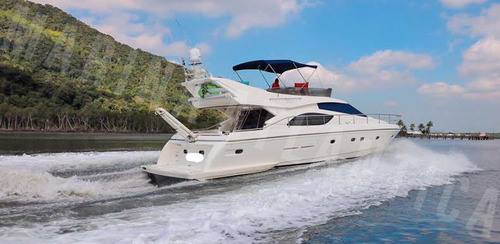 Imagem 1 de 10 de Lancha Ferreti 55 02x Man 800hp Ano 2004 - Marina Atlântica