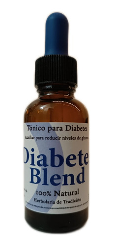 Diabetes Blend Frasco Para Microdisificación 30 Ml