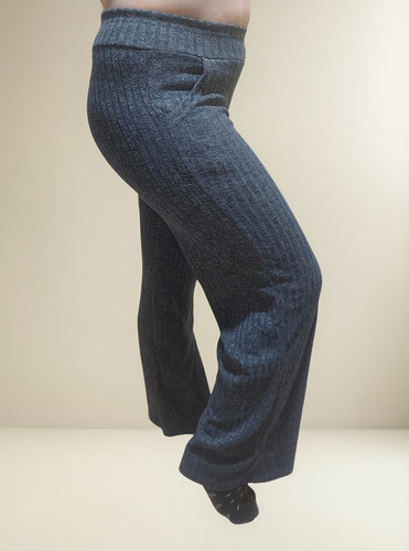 Pantalòn Palazzo De Lanilla Morley Con Bolsillos