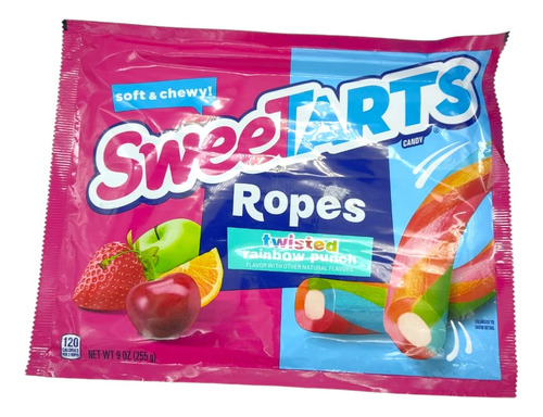 Sweet Tarts Rope Arcoiris Caramelos Americanos