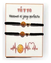 Comprar Dúo Pulseras Basquetbol Amigos Pareja Deportes